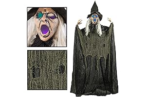 Pretex 6 Feet Tall Witch: Enchant Halloween with Its Spooky Allure