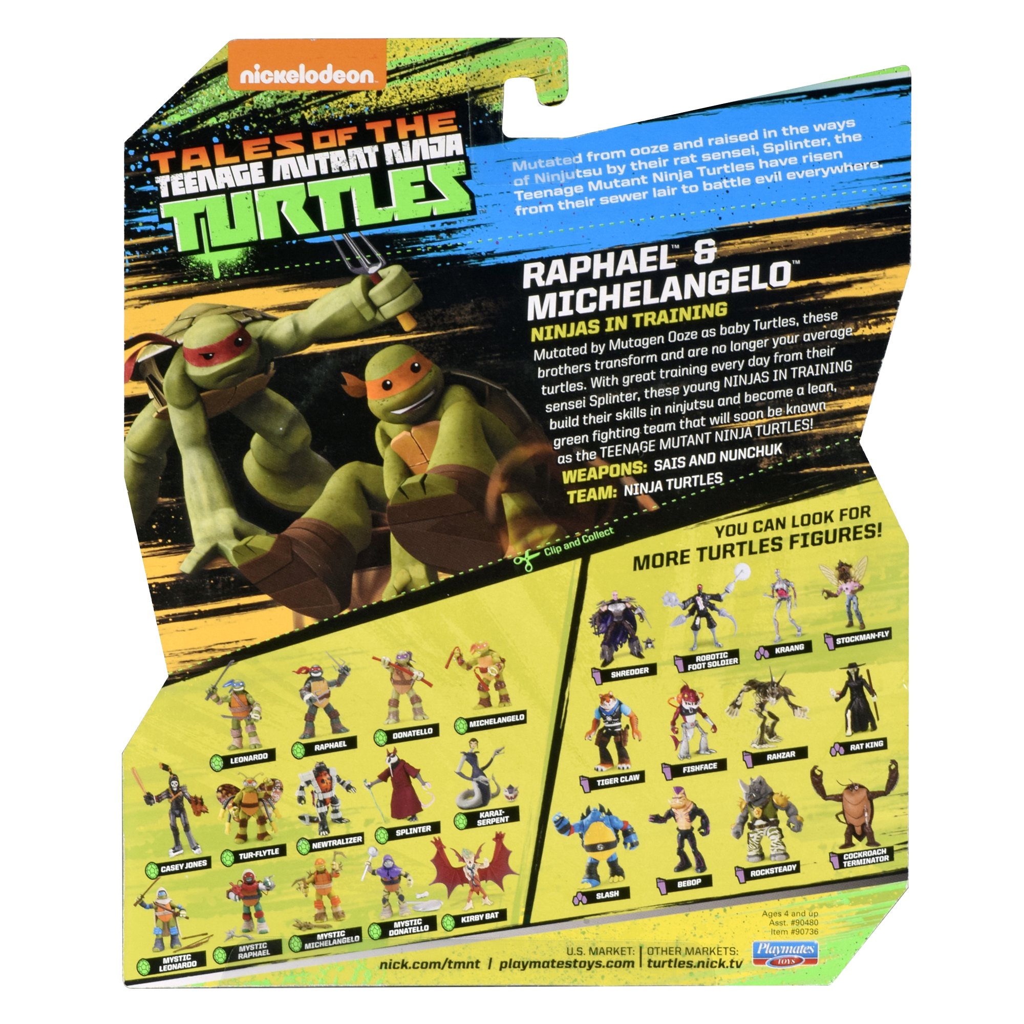 Amazon.com: Teenage Mutant Ninja Turtles 90736 Action Figure