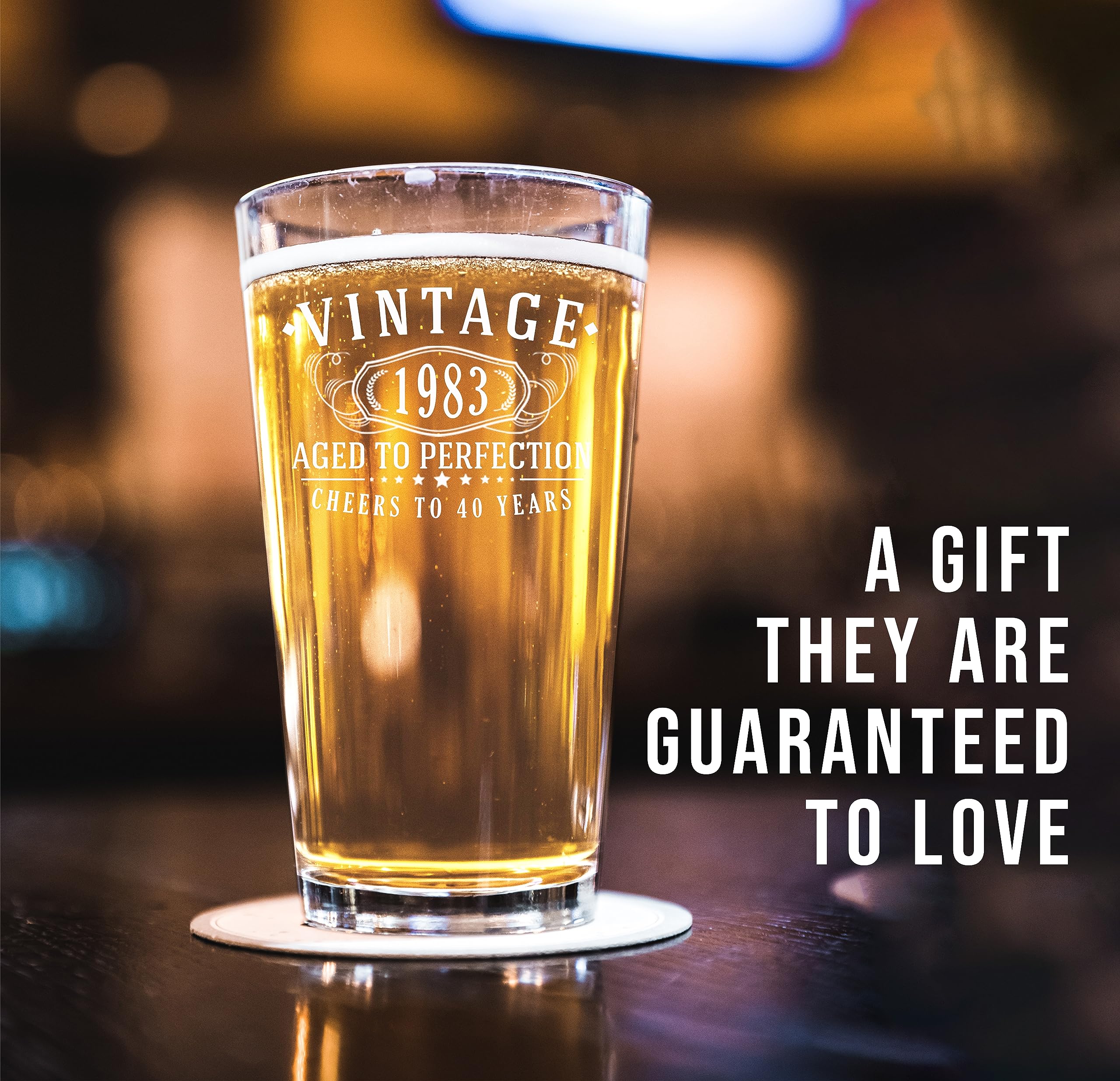 Verre à bière de blé 0.5l personnalisé avec Gravure - Verre à blé