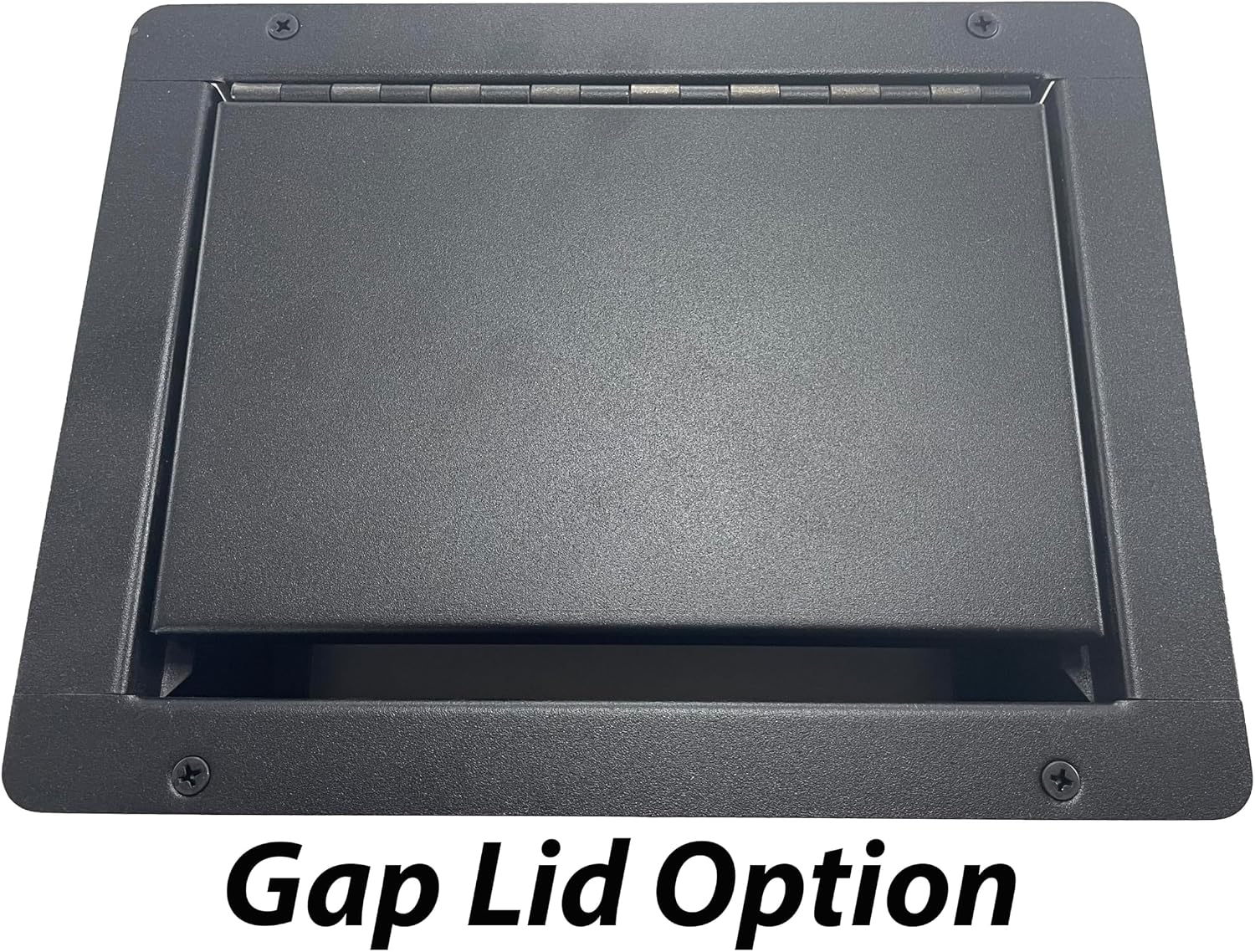 PROCRAFT FPPU/FGPU-Blank-BK-VAR recessed Floor Box/Stage Pocket w/Customizable Plate (Gap Lid)