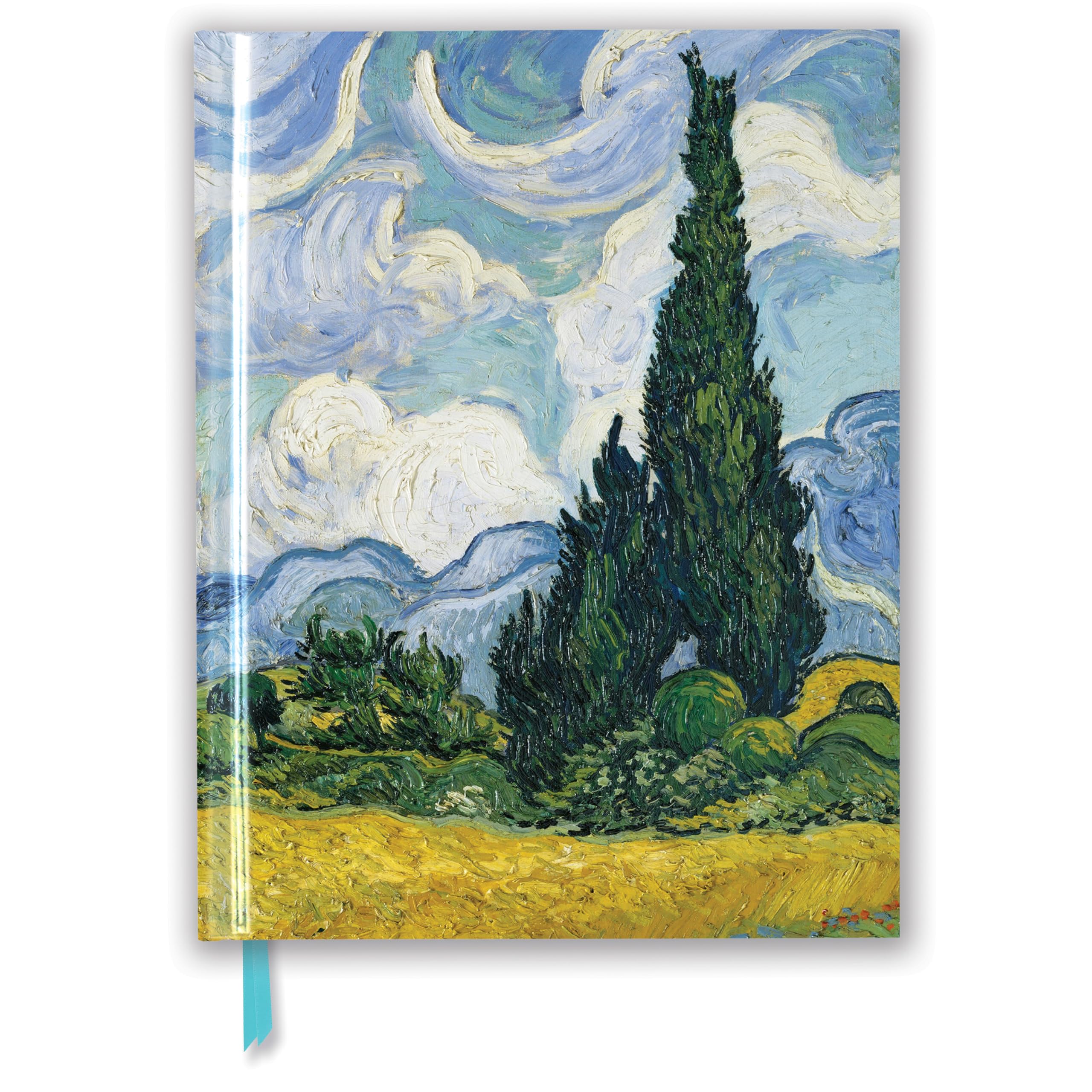 Vincent van Gogh: Wheat Field with Cypresses (Blank Sketch Book) (Luxury Sketch Books)