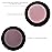 Pure Ziva Magnificent Mauve Dusty Shimmering Satin Velvet Pink Rose Purple Lavender Shimmer Pressed Powder Single Vegan Eyeshadow; Talc, Paraben & Cruelty Free