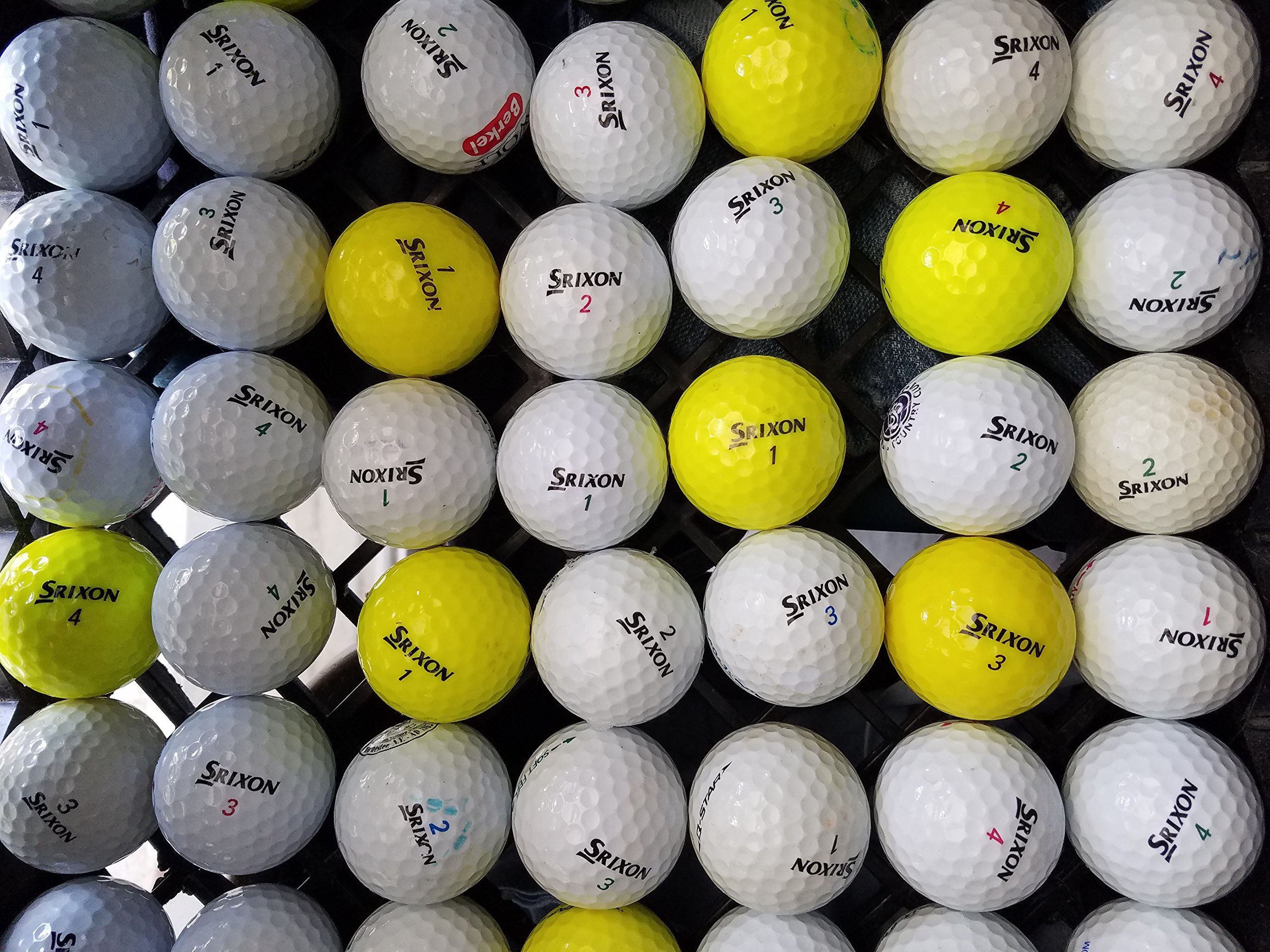 Amazon.co.jp: 50 Srixon near mint AAAA Usedゴルフボール : スポーツ