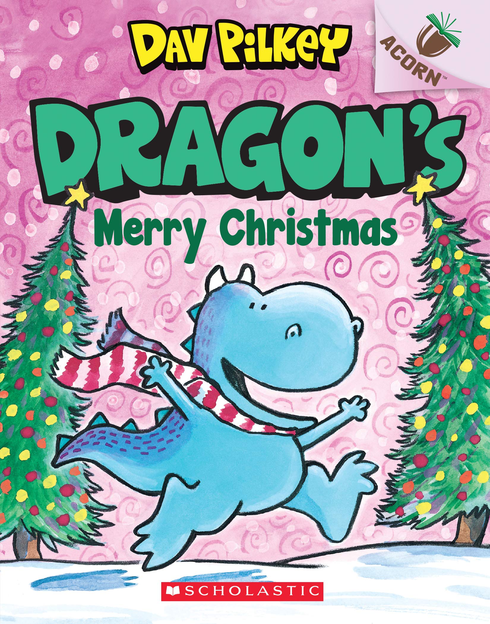 Dragon's Merry Christmas: An Acorn Book (Dragon #5): From the Creator of Dog Man (5) Paperback – Illustrated, October 6, 2020
