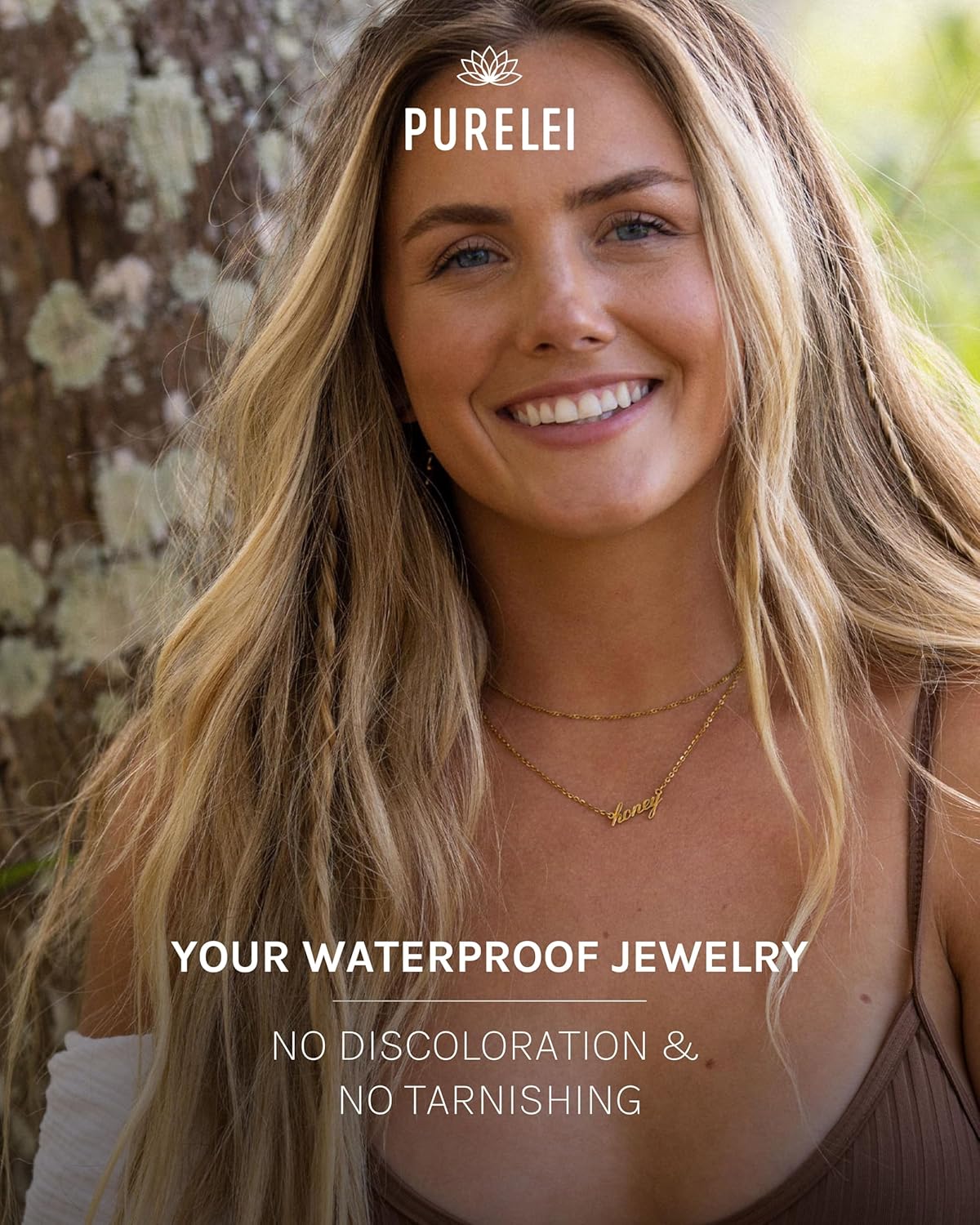 Purelei® Kaula Necklace – stainless steel jewelry – Waterproof chain – 13.78-15.75 inches adjustable length – Fashion jewelry for your individual look - Image 5