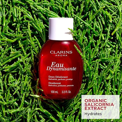 Miniatura 7 de Clarins Eau Dynamisante - Spray aromático para tratamiento  Hidrata, revitaliza y perfuma la piel  Aceites esenciales  Todo tipo de piel  3.3 onzas