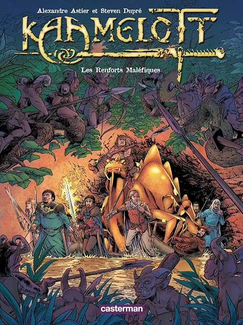 Portada de Kaamelott T9 - les Renforts Malefiques
