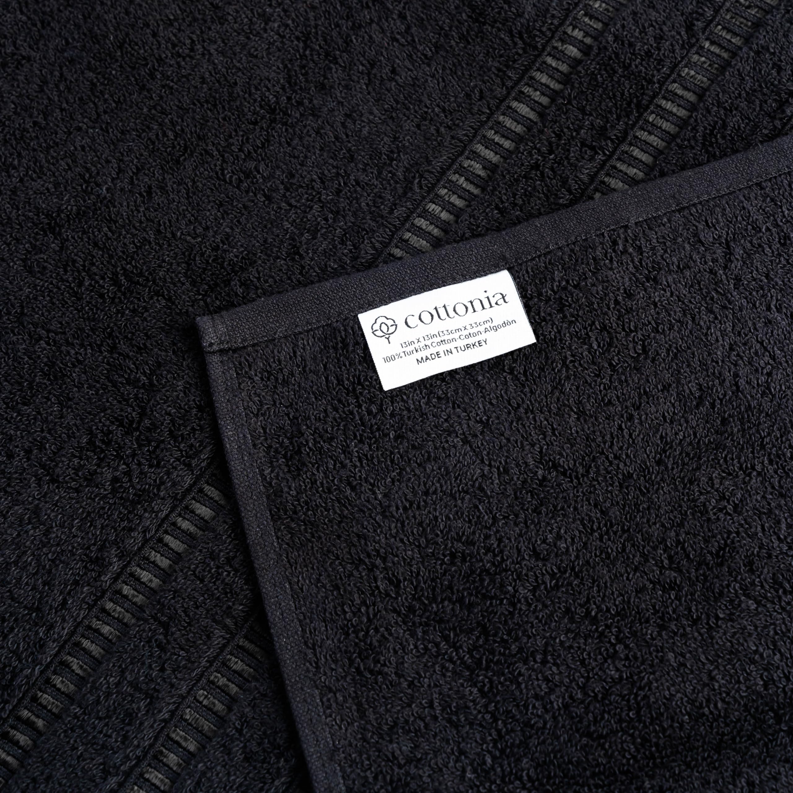Juego de 4 toallas de baño de algodón turco de alta calidad, toallas de baño grandes de 27 x 54 pulgadas, toallas de hotel superabsorbentes y suaves de 630 GSM, toallas de ducha esponjosas