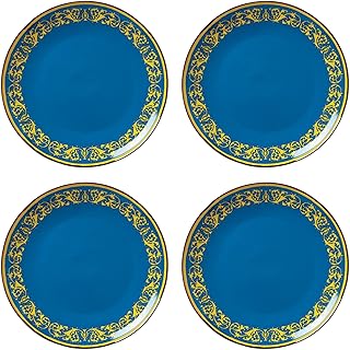 Lenox Blue Lx Remix 4-Piece Accent Plate Set, 3.97