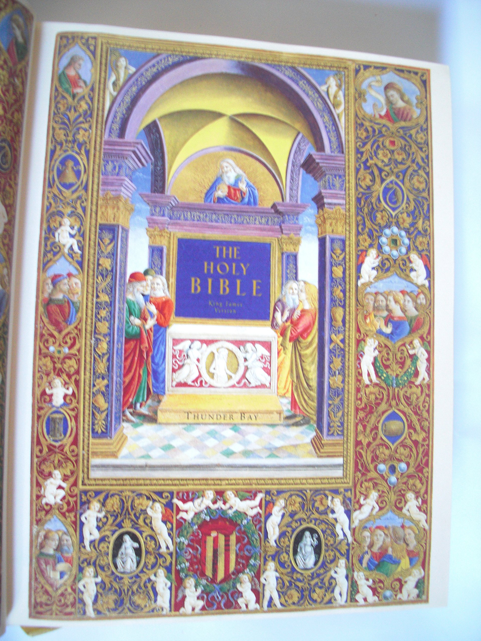 The Holy Bible: Illuminated Family Edition, King James Version, Burgundy - Image 5