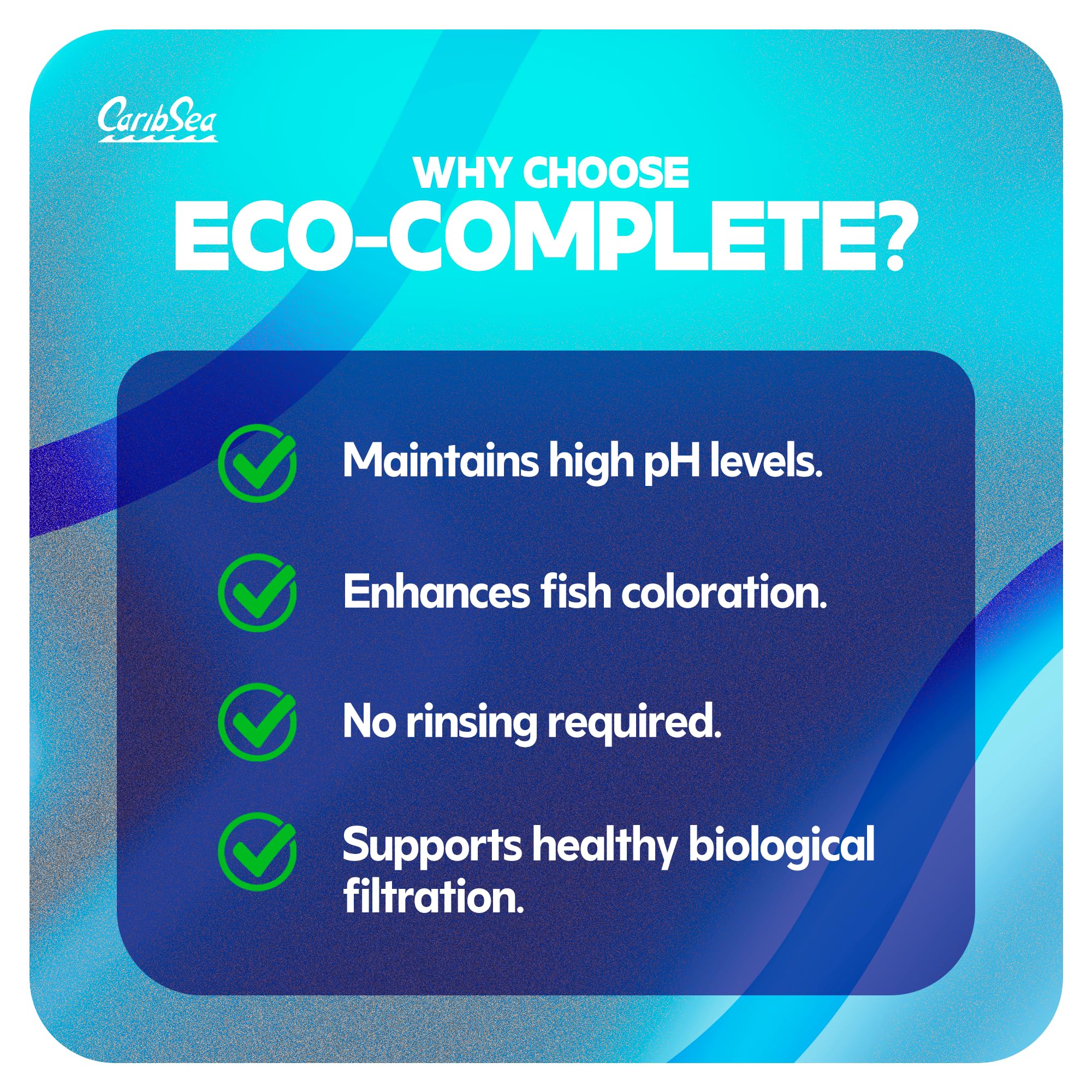 CARIB SEA mar Eco-Complete Cichlid Africano sustrato, 20-Pound, Live Arena para Acuario