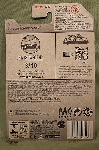 Miniatura 3 de Hot Wheels, 2016 HW Showroom, Volkswagen Caddy [Granate] Vehículo fundido a presión #113/250