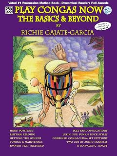 Play Congas Now: The Basics & Beyond (Spanish, English Language Edition), Book & Online Audio (Spanish Edition)