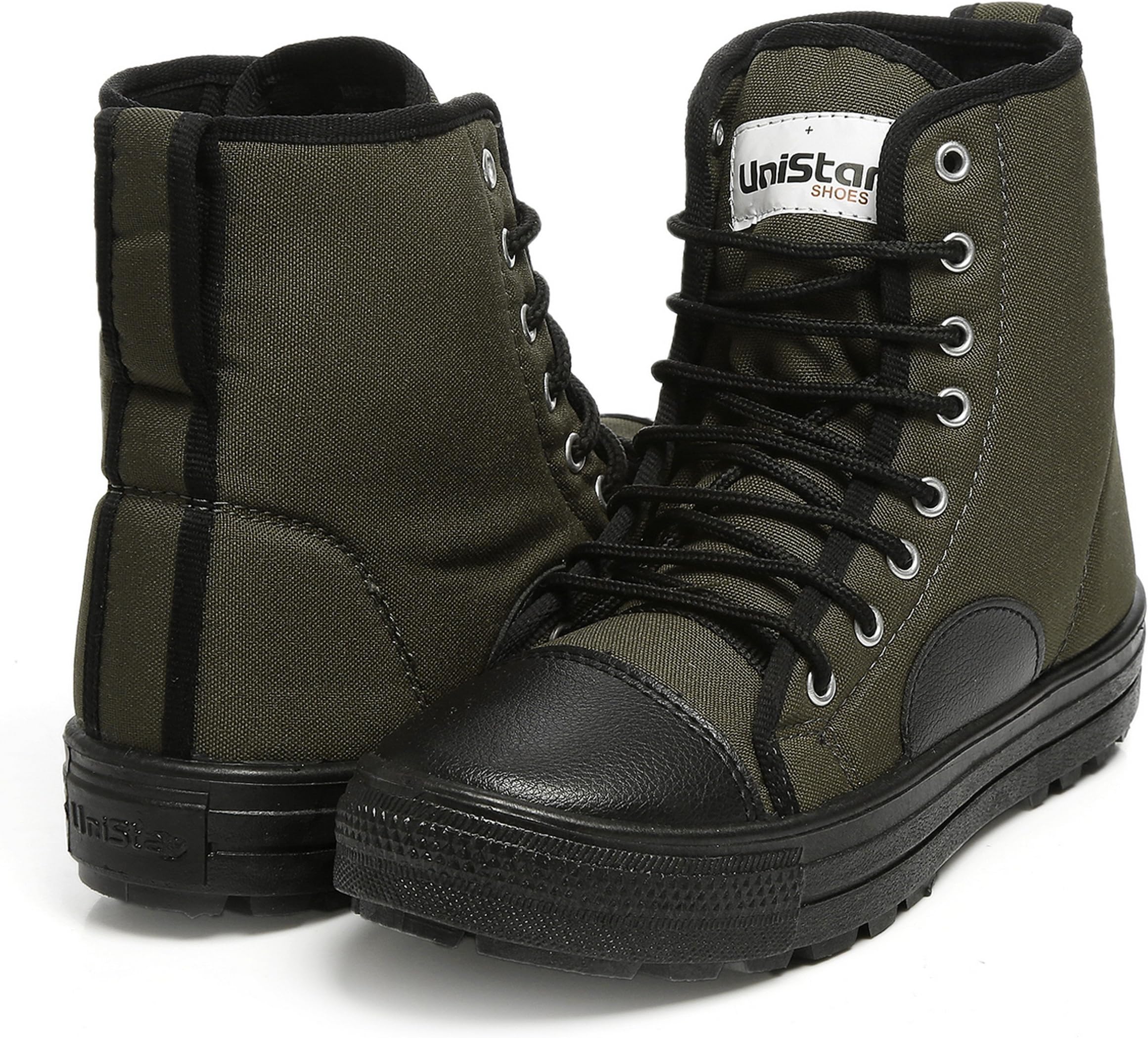 Unistar High Ankle Trekking Ridding Men's Boots | Anti Skid Sole with Mild Waterproof Protection