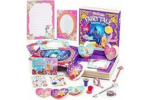 GirlZone 45-Piece Fairy Stationery Kit