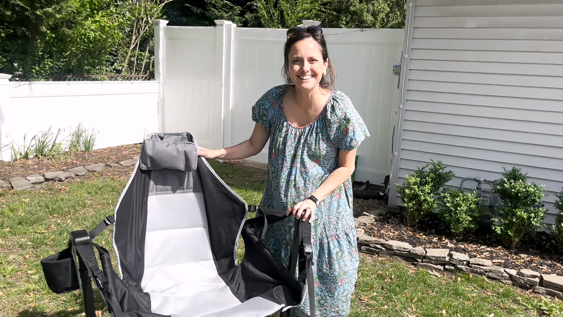 Amazon.com: Dovov Portable Camping Chair, Outdoor Folding Camping