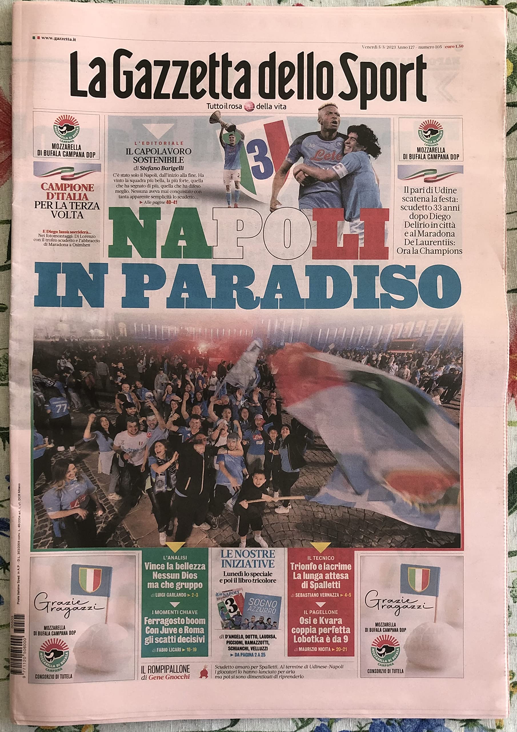 Roma, il 14 Giugno del 1942 il primo Scudetto Giallorosso