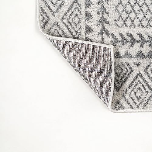 Miniatura 5 de JONATHAN Y MOH107A-28 Athens - Alfombra moderna geométrica bohemia para interiores, bohemio, casual, clásica, fácil de limpiar, dormitorio, cocina,