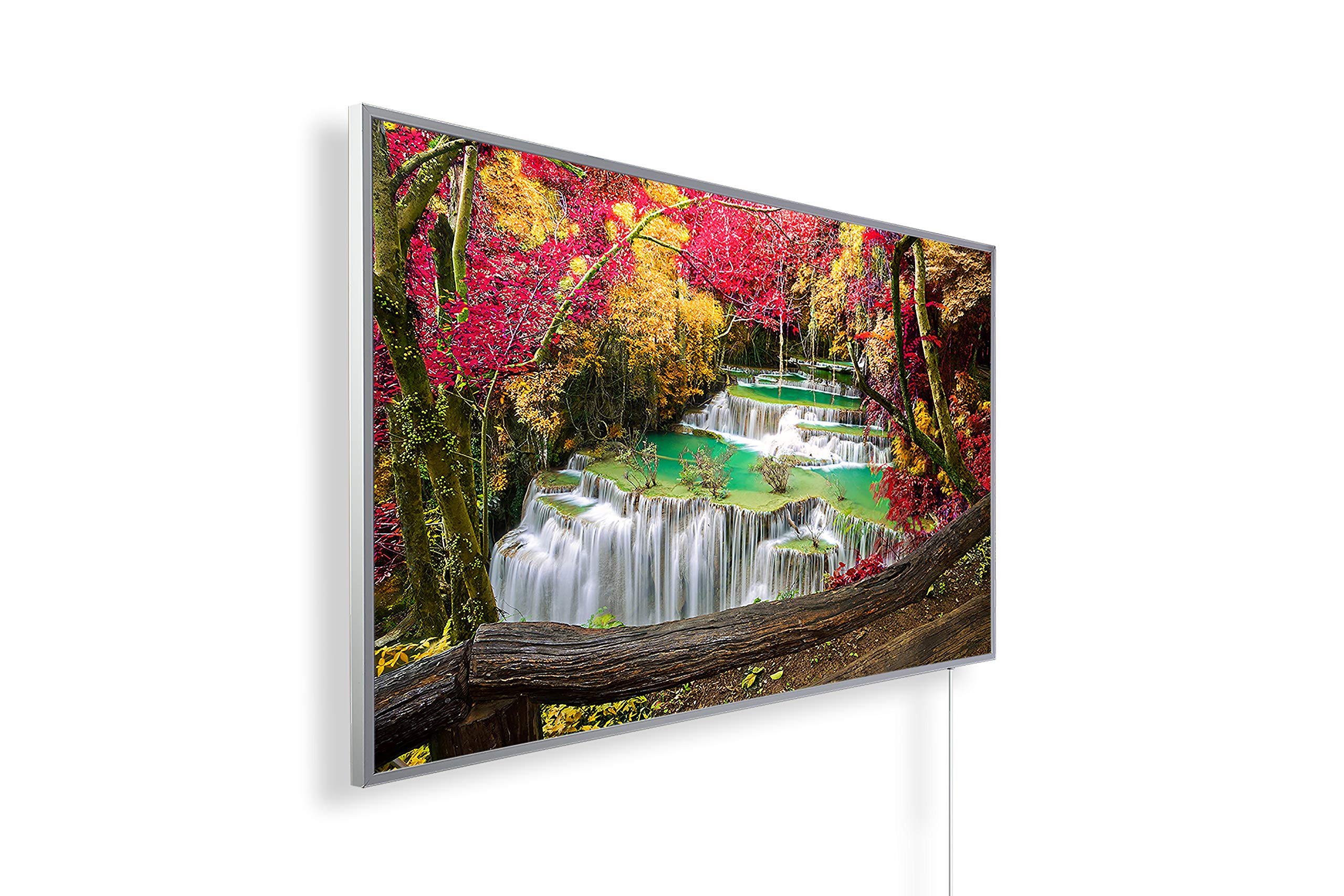 Riscaldatore A Infrarossi Könighaus - 600 Watt - Eco-Modello ✓ Doppia Protezione Anti-surriscaldamento ✓ Temperatura Di Esercizio In 2-4 Min ✓ Montaggio A Parete ✓ Termostato - Foto 9