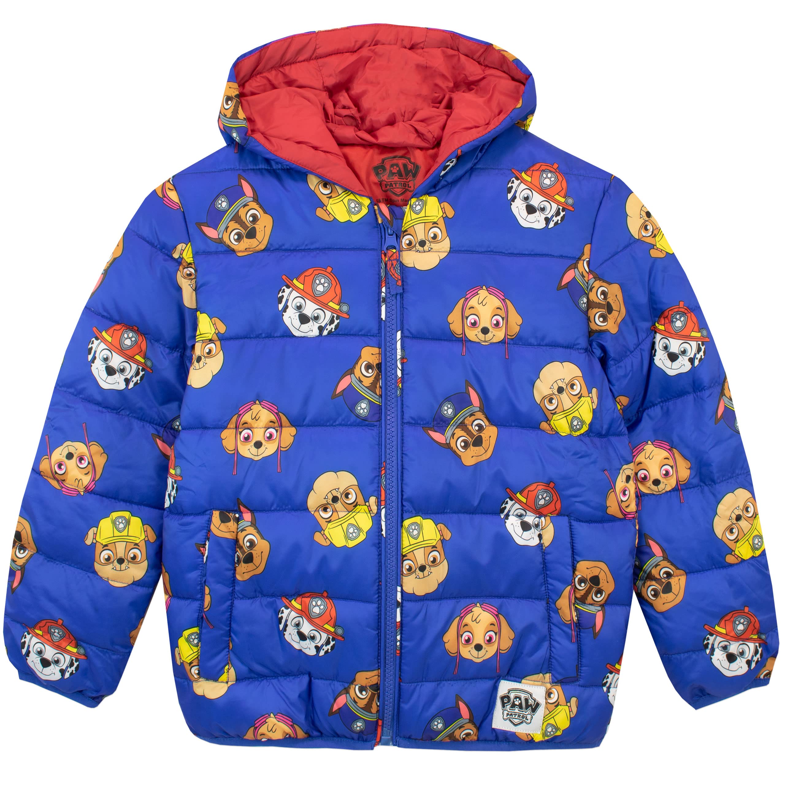 Paw Patrol Niños Abrigo Chase Rubble