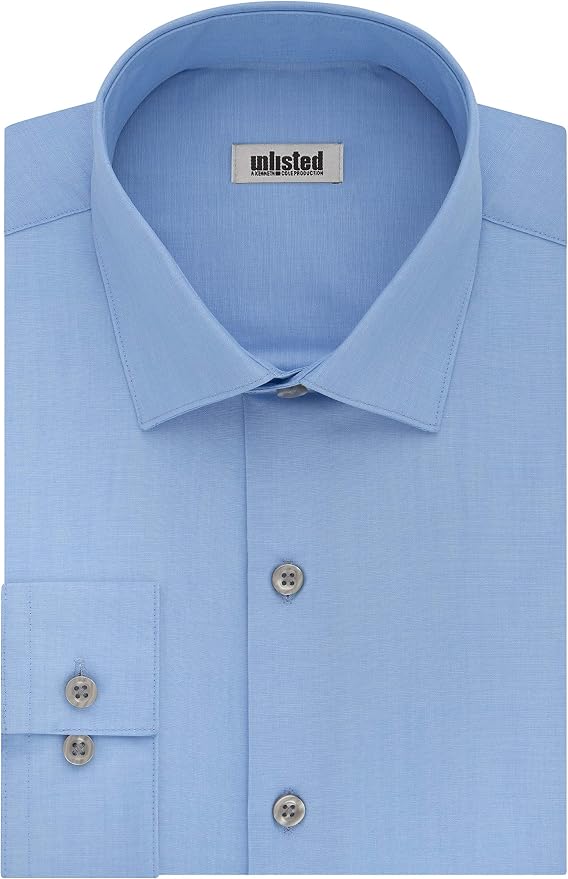 Unlisted Dress Shirt Tall Solid Big Fit 