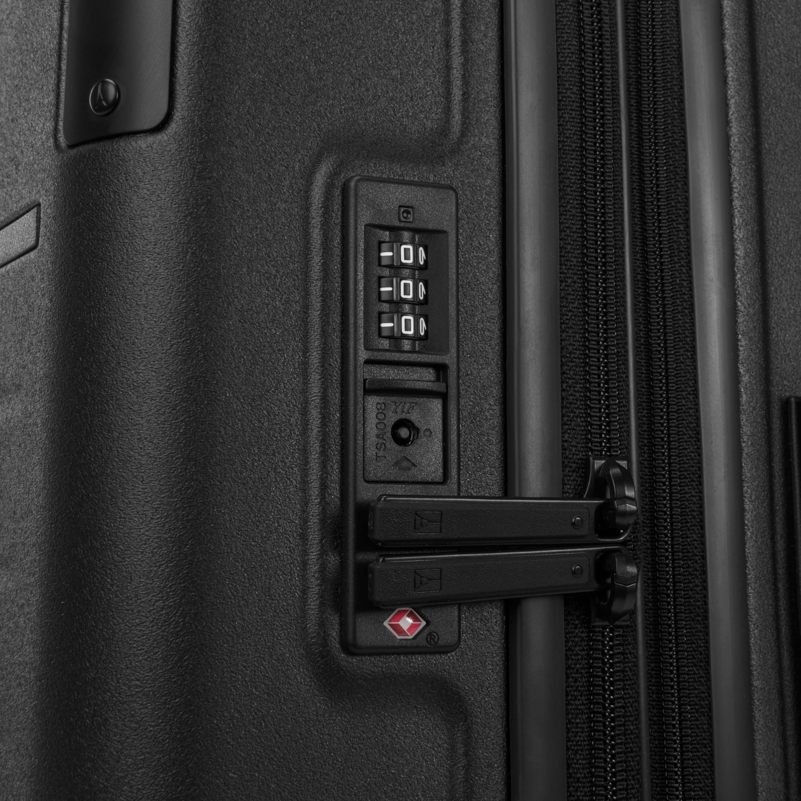 Travelpro Platinum Elite Hardside - Equipaje de Mano expandible, 8 Ruedas, Cerradura TSA, Maleta de policarbonato de Carcasa Dura, Negro Azabache, Equipaje de Mano de 21 Pulgadas