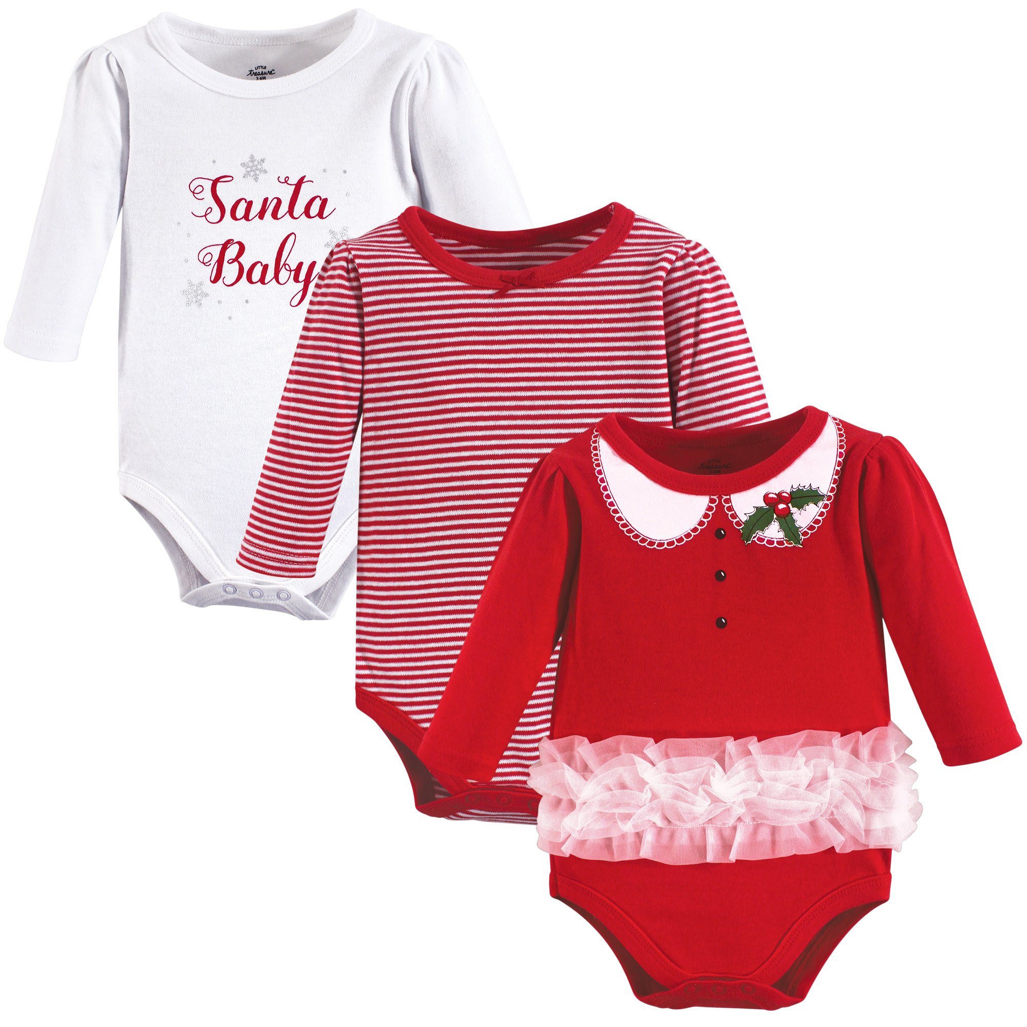 Little Treasure Unisex Baby Cotton Bodysuits