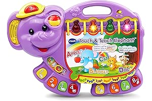 VTech Touch & Teach Elephant Fosters Developmental Skills for 2 Year Old Girls