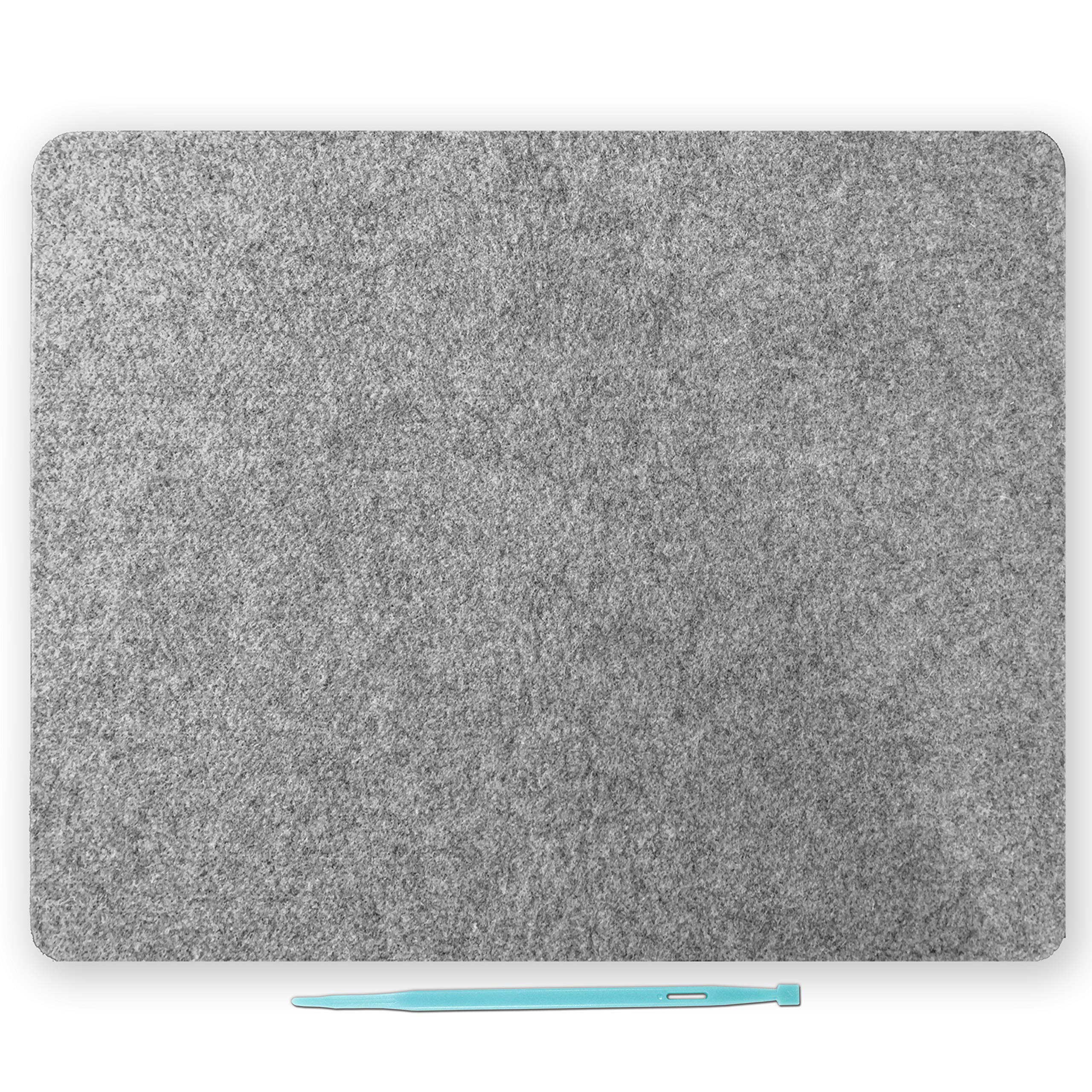 Alfombrilla de prensado de lana de Nueva Zelanda 100 % – Tabla de planchar portátil, suministros de acolchado + herramienta de costura adicional (17 x 13.5 pulgadas)