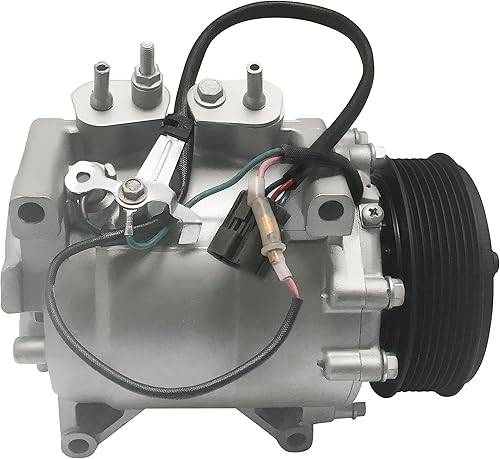 Compresor de CA RYC y embrague de A/C EG886 (se adapta a Acura TSX 2.4L 2004, 2005, 2006, 2007, 2008)
