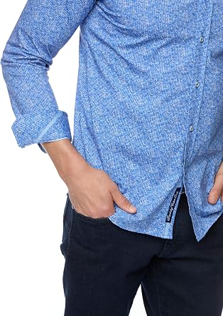 Robert Graham Men's Boden Long Sleeve Knit Button Down Shirt Boden Long Sleeve Knit Button Down Shirt