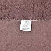 Vista 9 de OKYUK Wingback - Funda para silla, 2 piezas, tela jacquard de elastano, elástica, con respaldo de ala, funda para silla, muebles, sofá con parte