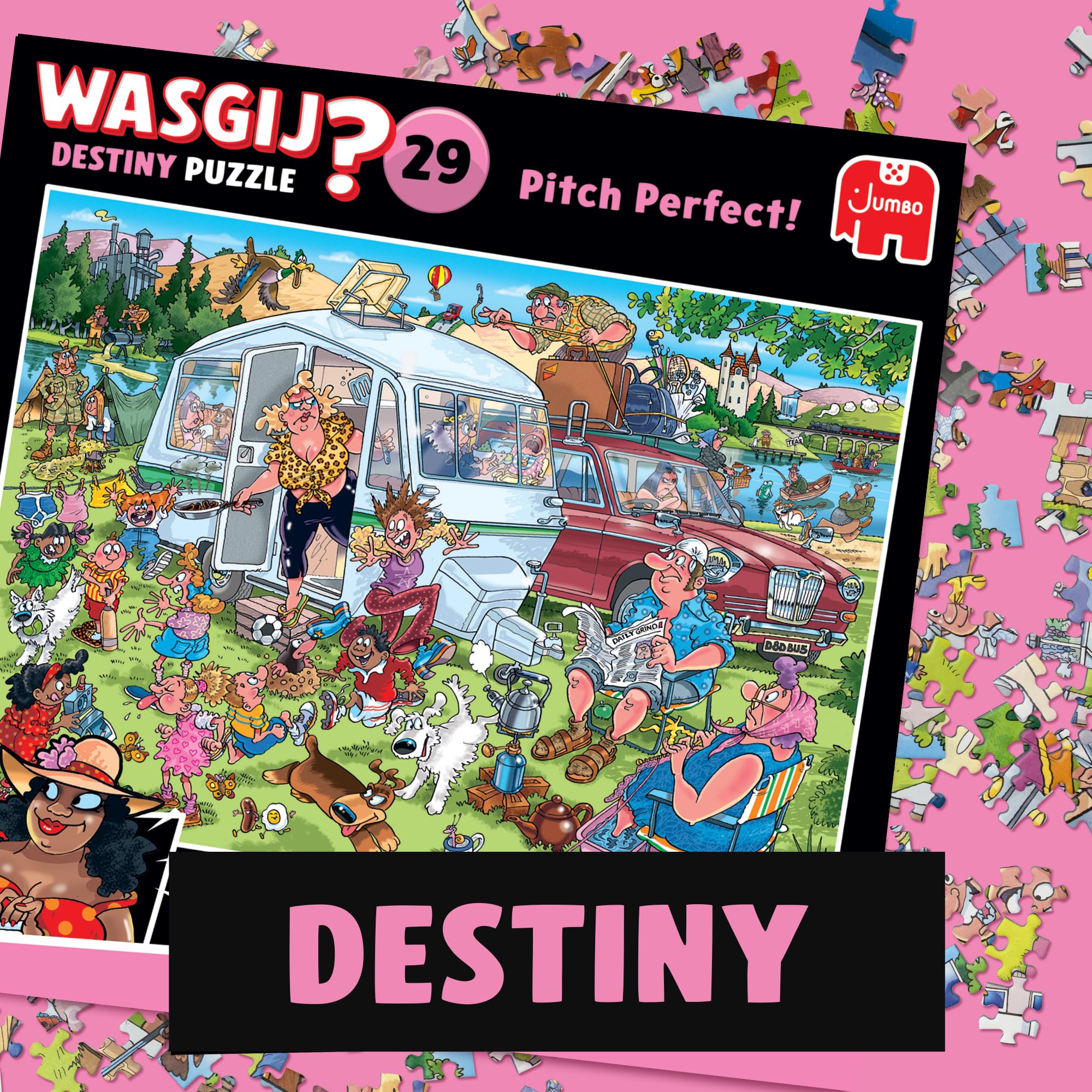 WASGIJ? Destiny 1000ピース　3点セット　ジグソーパズル Wasgij Destiny 29, Pitch Perfect - Unique 1000 Piece Jigsaw Puzzle