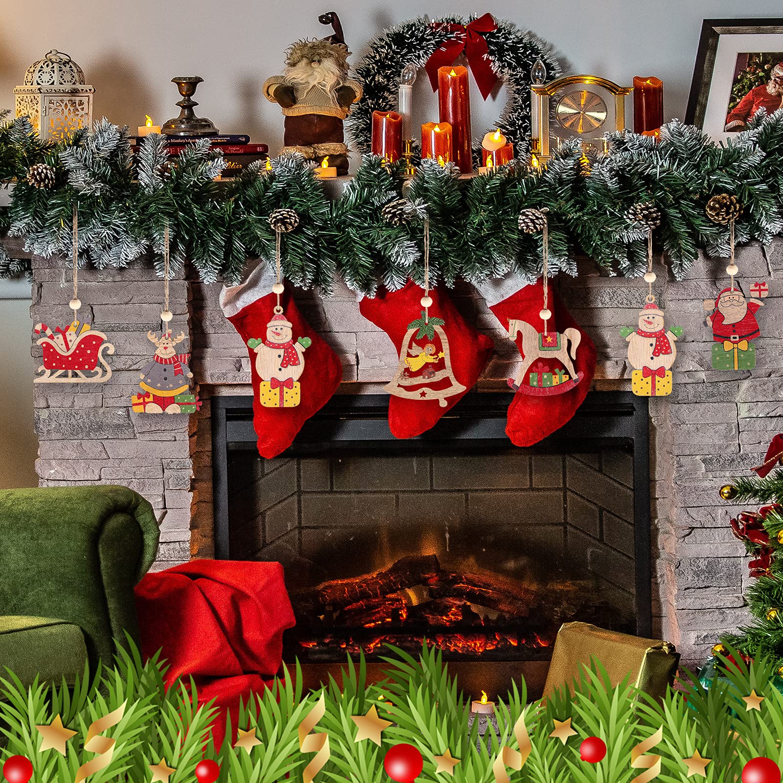 Produktbild von Anhänger Aus Holz "Lieblingsmensch" Als Baumschmuck Für Geschenke