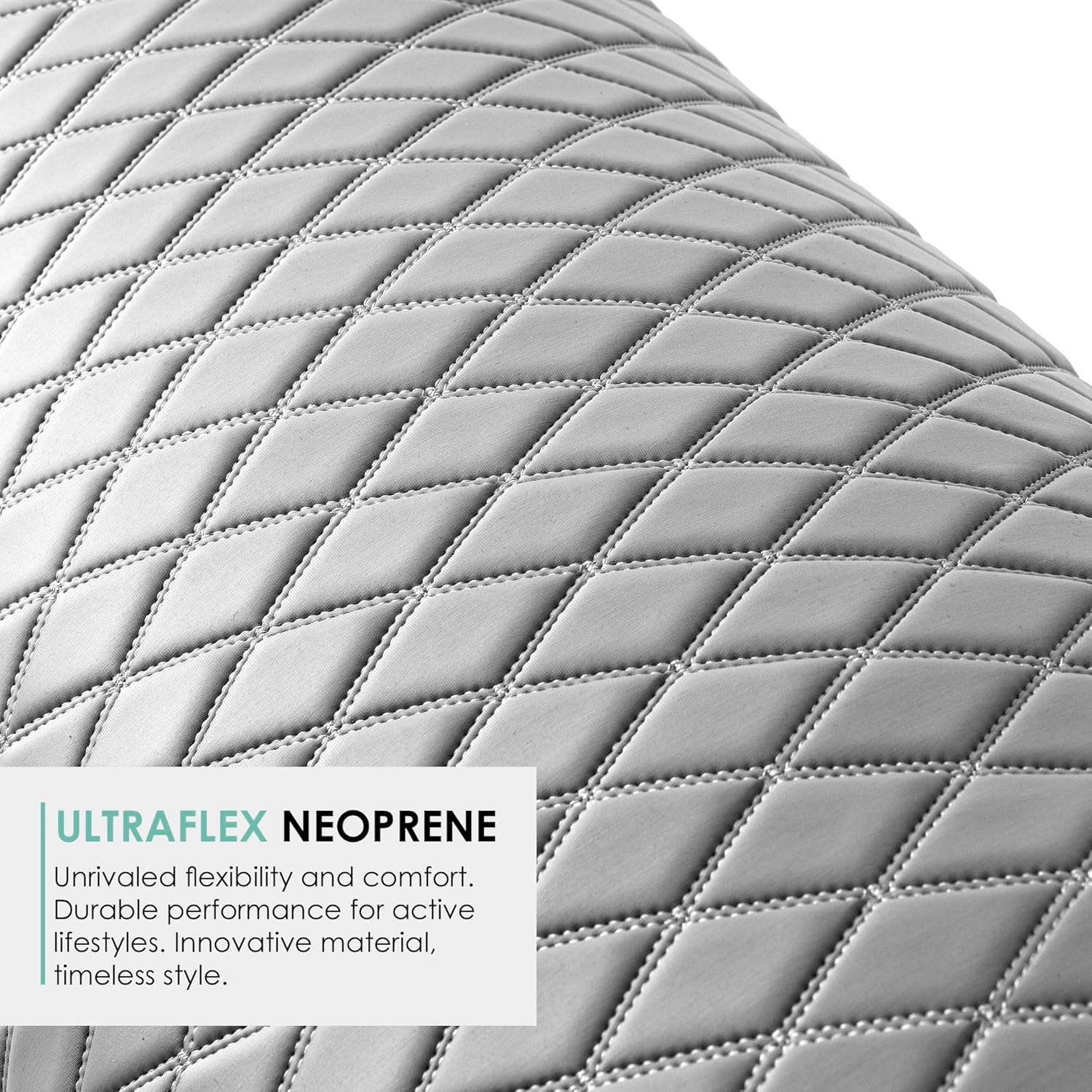 FH Group Custom Fit Car Seat Covers Specifically Made for 2020-2024 Jeep Gladiator, Ultraflex Neoprene Water Resistant Automotive Seat Covers - Rear Set Gray