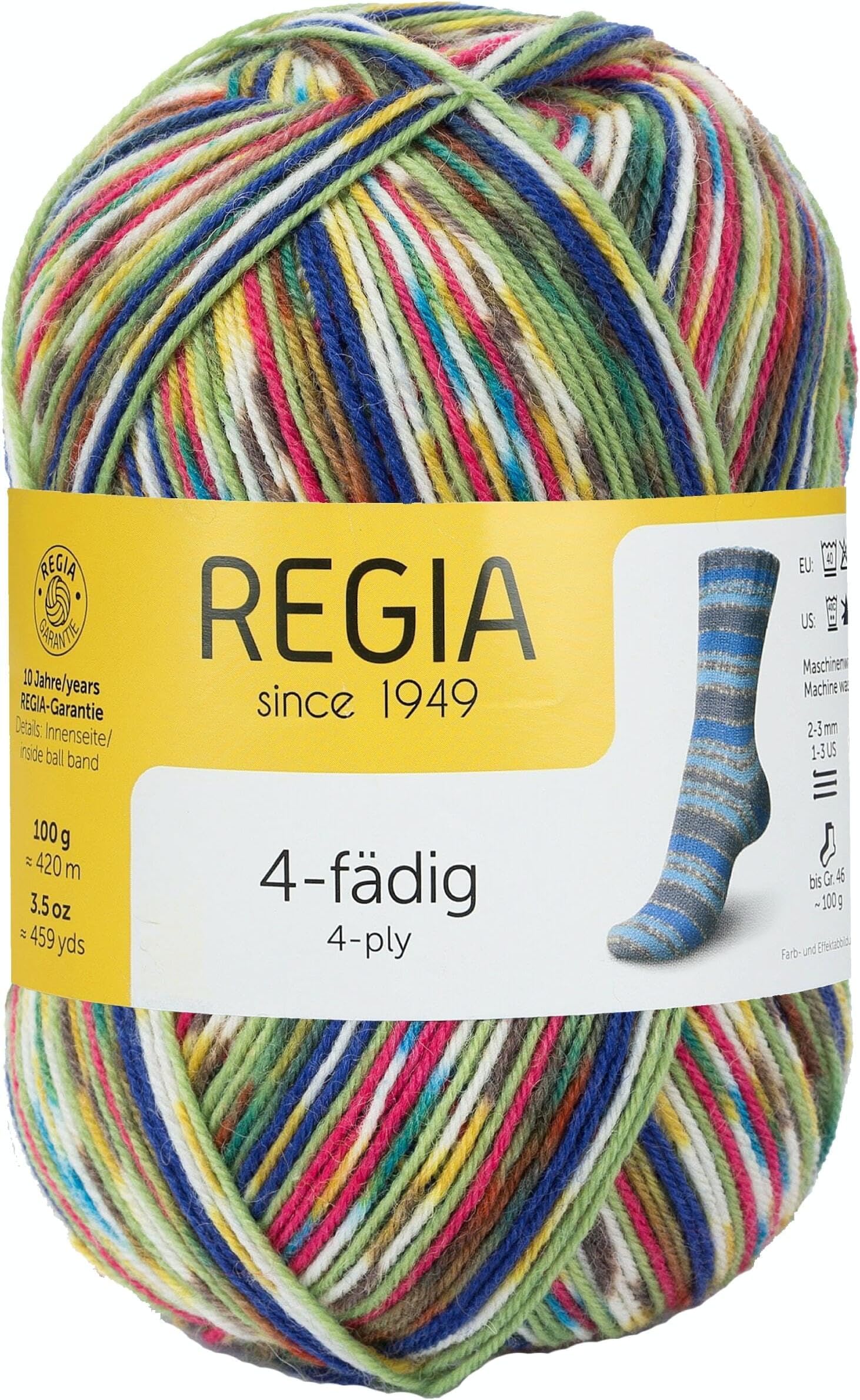 Regia Schachenmayr 4-Thread Color, 100G Tropical Handknitting Yarns