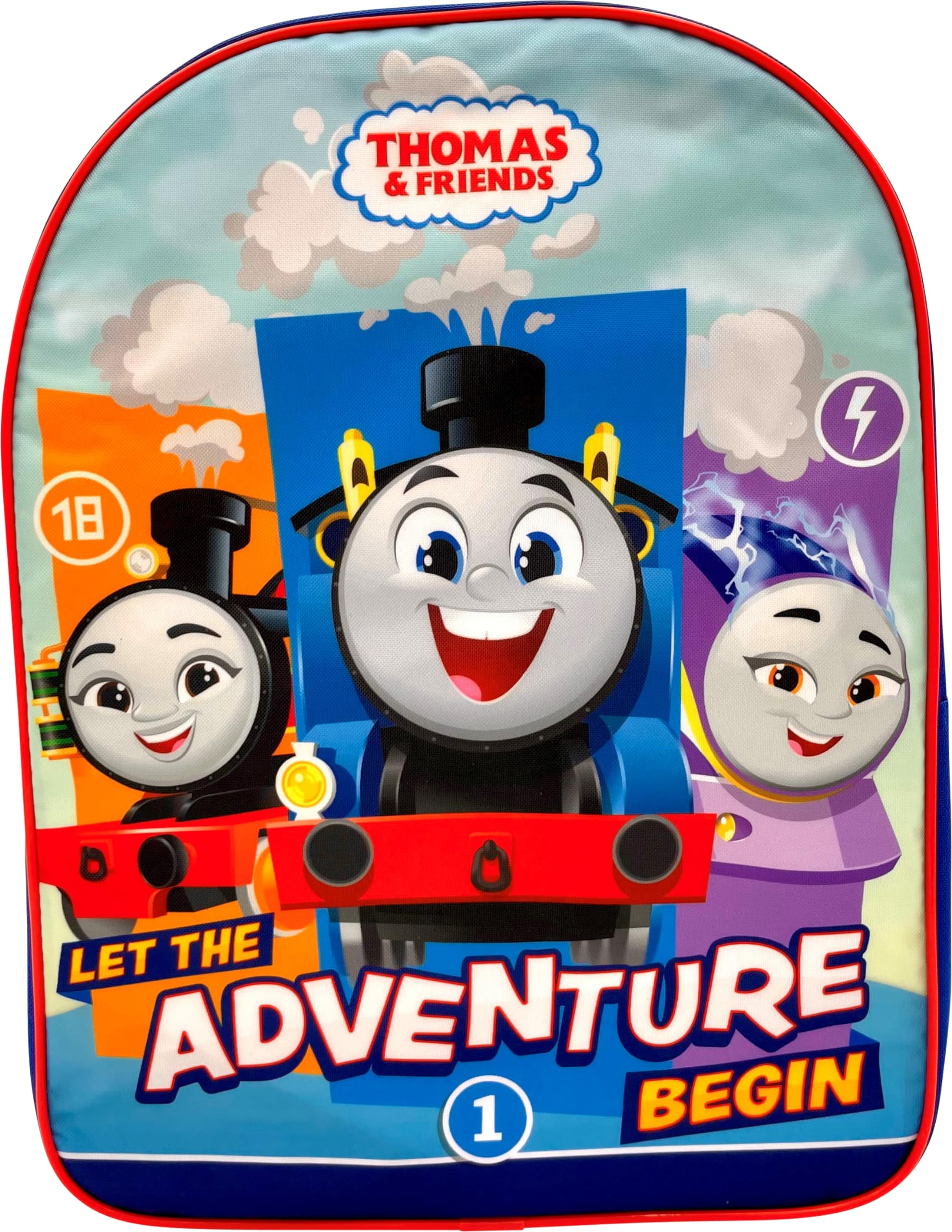 Ruz Kid's Licensed 15 Inch School Bag Backpack (Thomas & Friends)