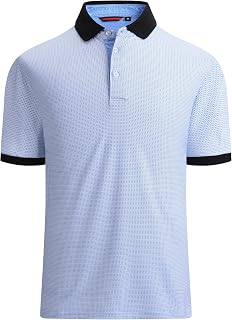 Alex Vando Mens Polo Shirts Short Sleeve Regular Fit Fashion Designed Shirt