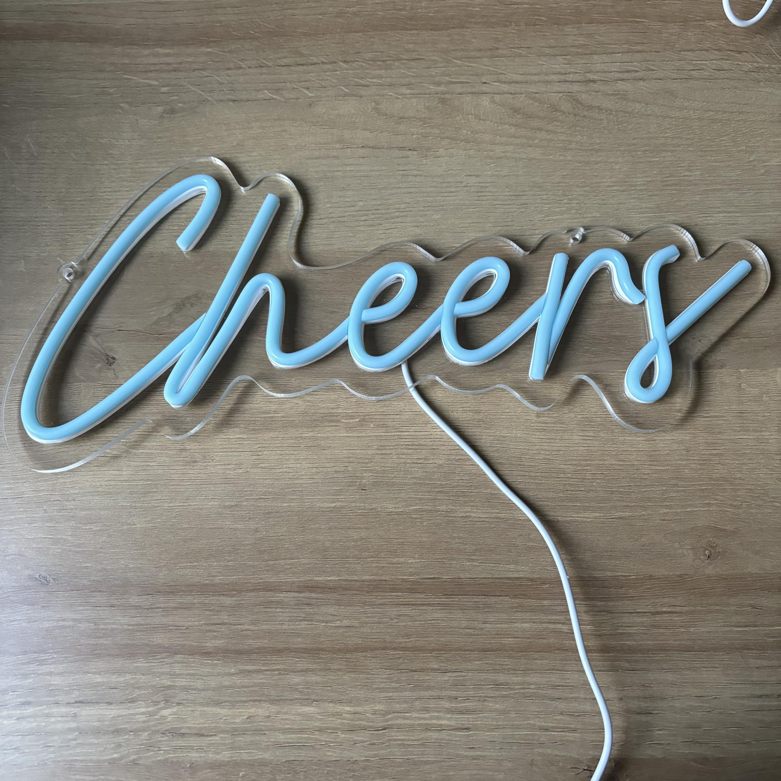Cheers Neon Schild Personalisierte Wanddekoration, Led Lamp Home Bar Dekor,Raum Dekor, Hochzeit personalisierte Geschenke für Ihn