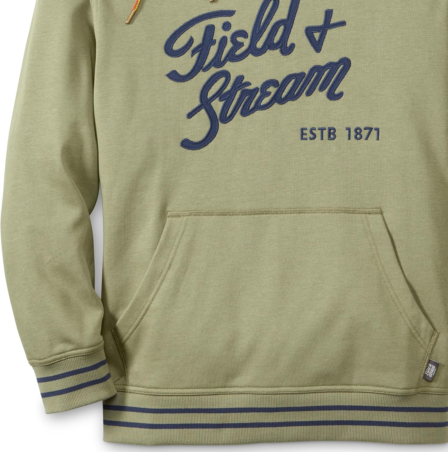 Field & Stream Tackle Twill Lightweight French Terry Applique Hoodie - Image 6