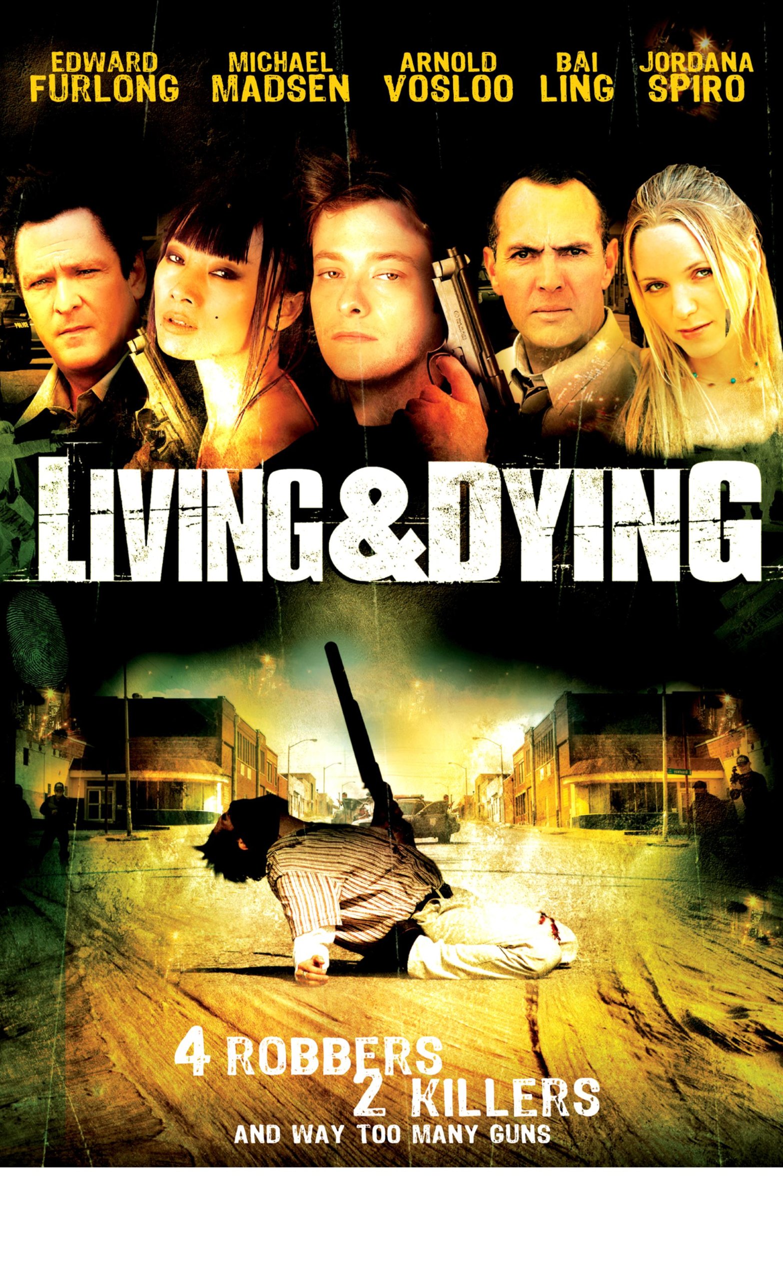 Película en DVD Living & Dying edición norteamericana original