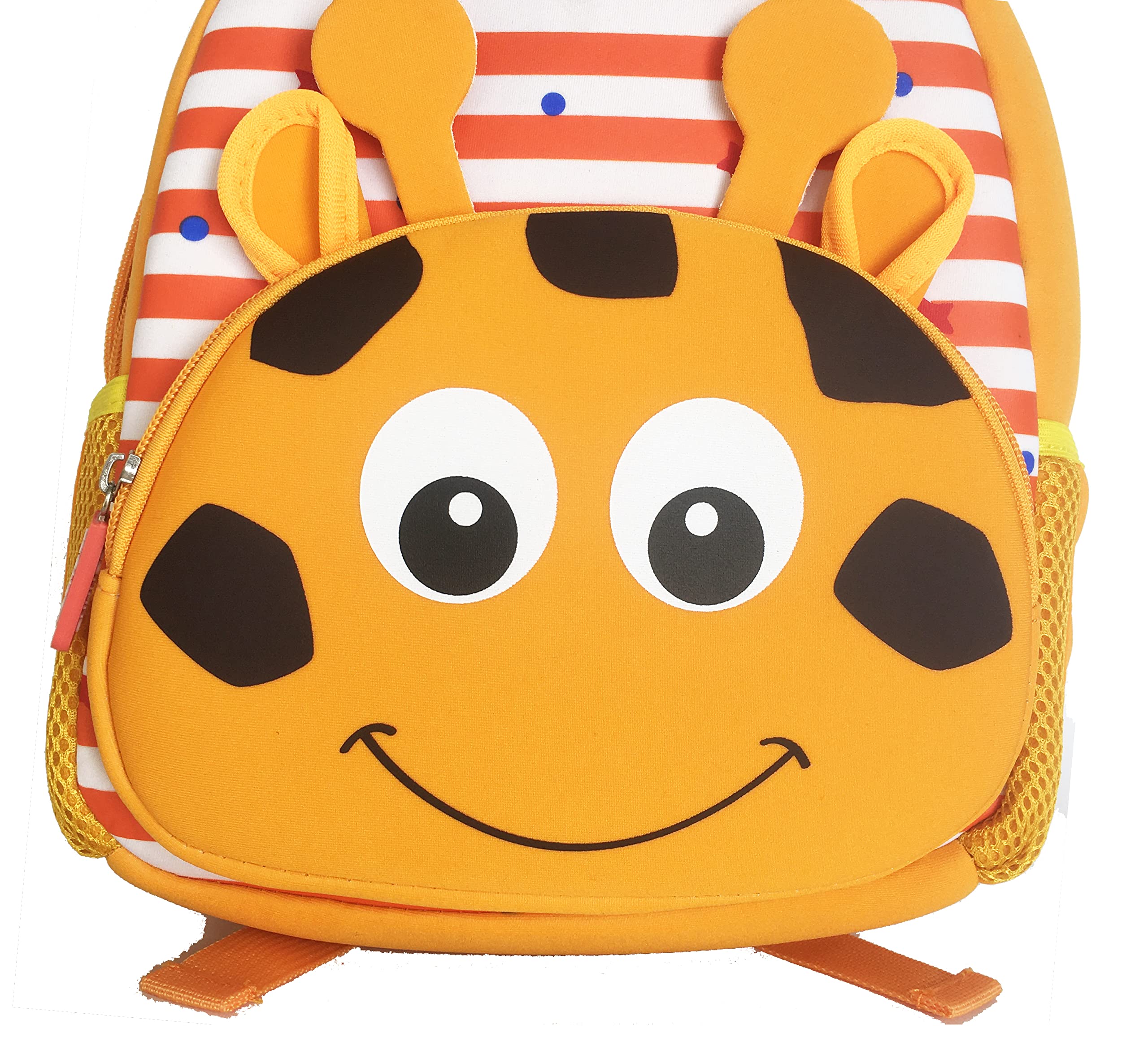 Mochila de guardería, mochila para niños de 1 a 3 años, mochila infantil de 1 a 3 años, diseño de tigre de dibujos animados, jirafa, M