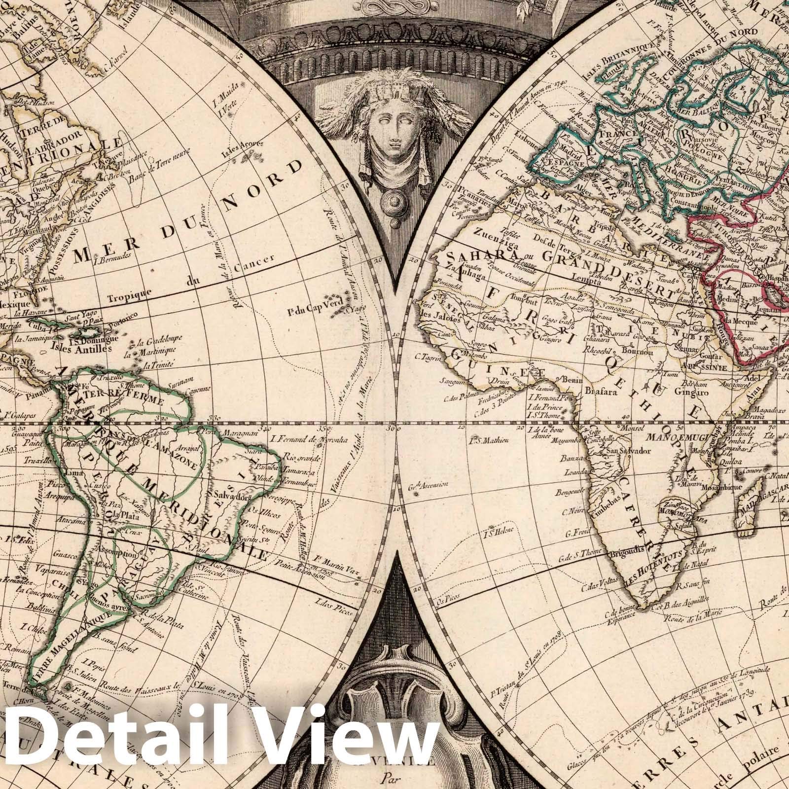 洋画・外国映画 MAPI Amazon.com: Historic Pictoric World Map 1784 - Historical Antique