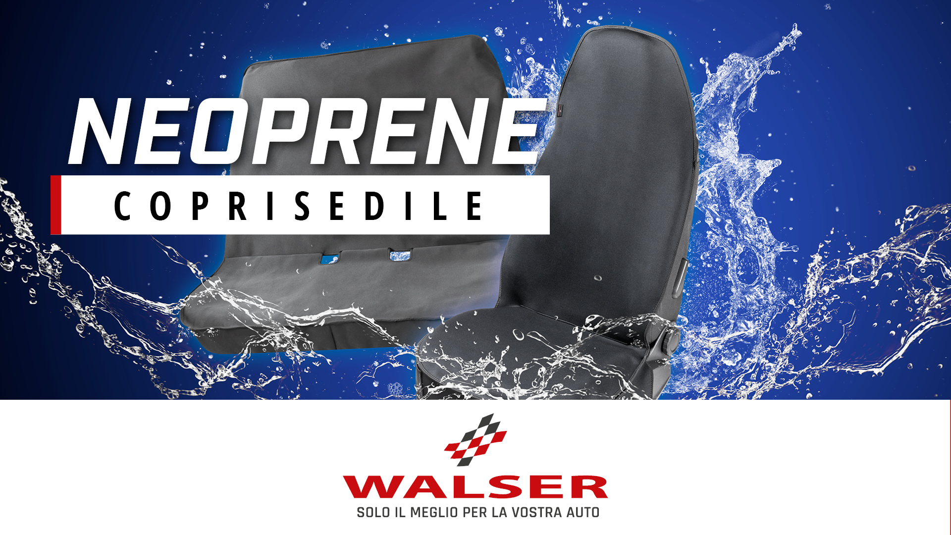 Coprisedili Auto Universali Impermeabili Malo'o SeatGuard – In Neoprene, Perfetti Per Cani, Sport E Campeggio