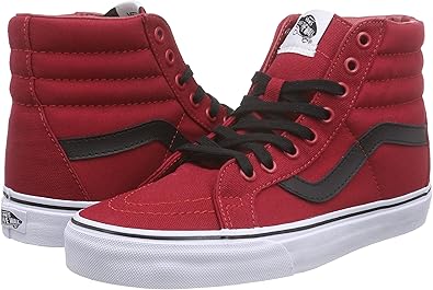 vans skate high red