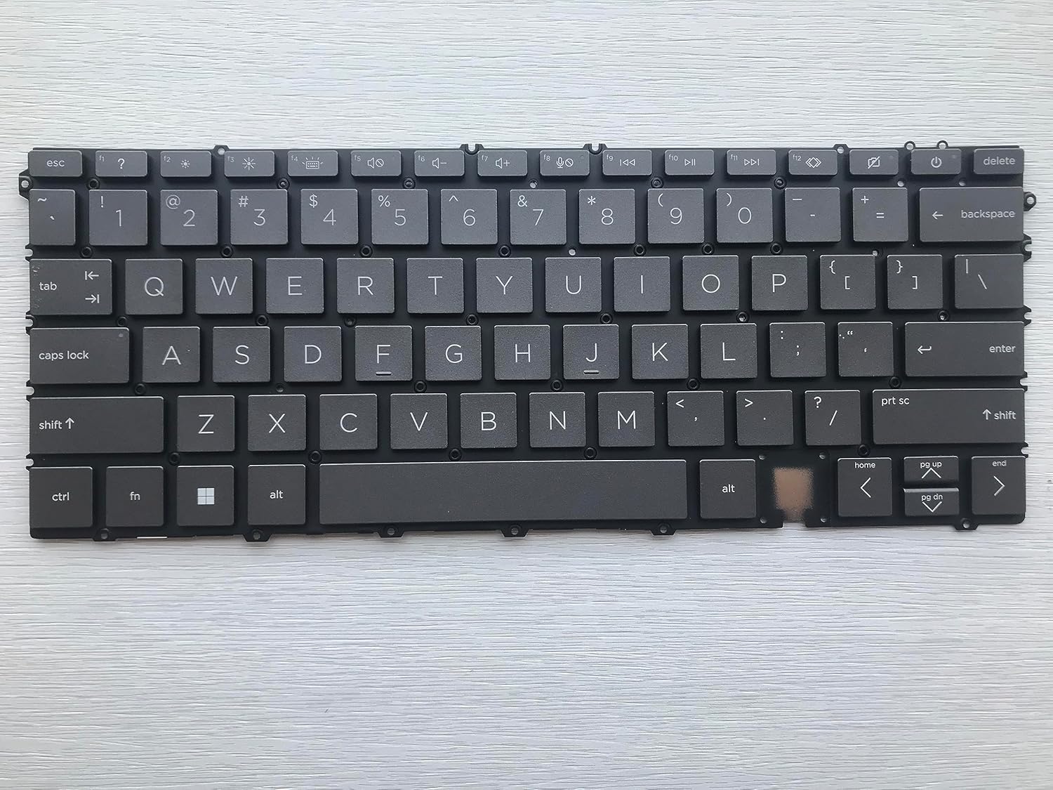 Original New for HP Spectre x360 14-ef 14-ef2013dx 14-ef0013dx US Backlit 13.5 Home & Business 2-in-1 Laptop Keyboard Gray (Gray)