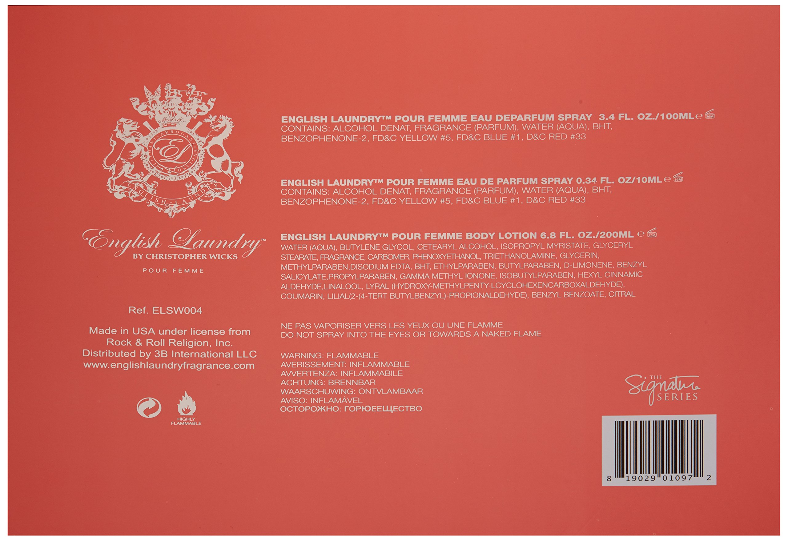 English Laundry Signature for Her 3 Piece Gift Set