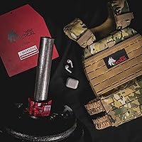 Vista 7 de WOLF TACTICAL Chaleco con peso y placas para chaleco de peso (negro, 8.75 libras)