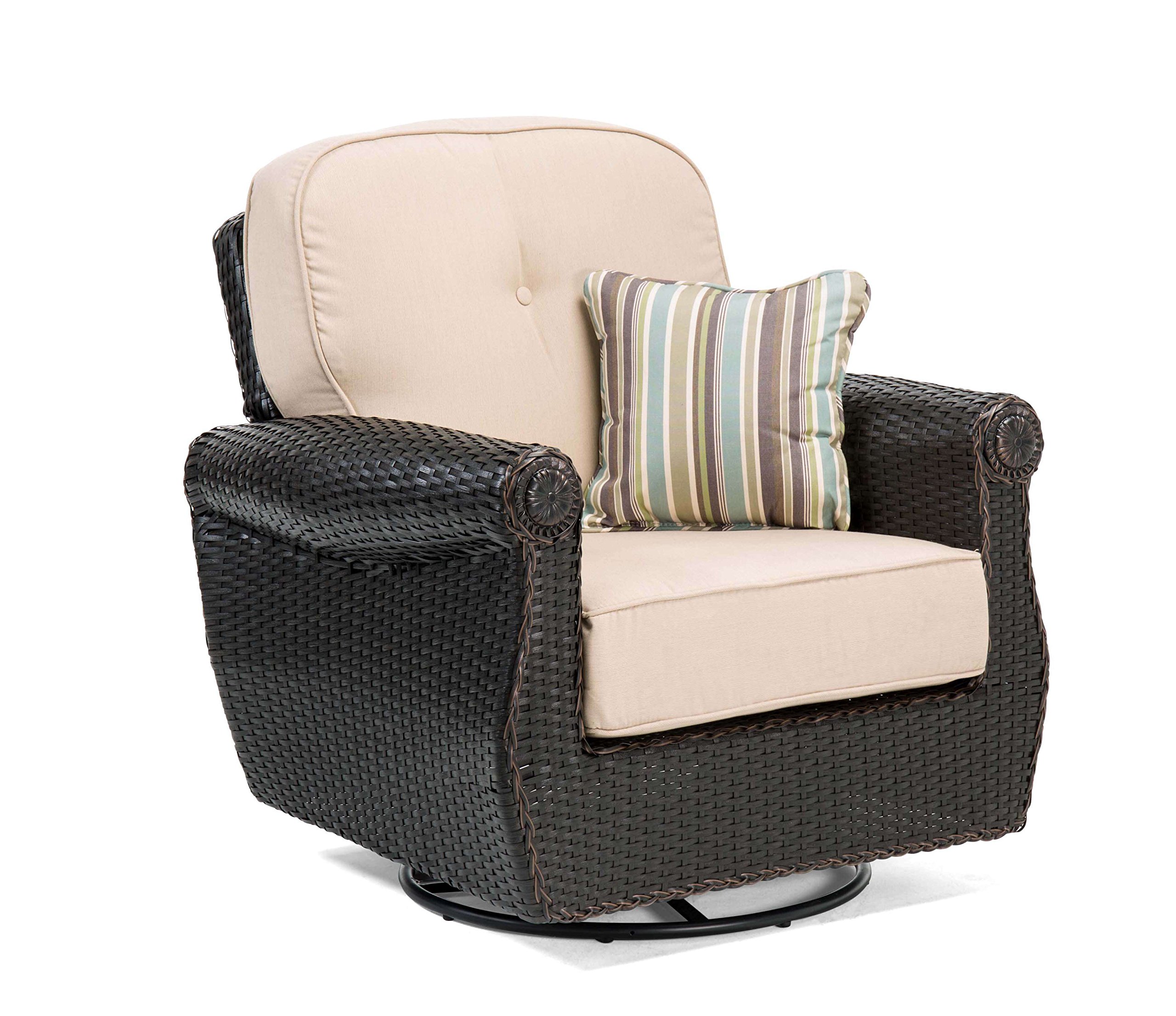 LaZBoy Outdoor Breckenridge 6 Piece Resin Wicker Patio Furniture