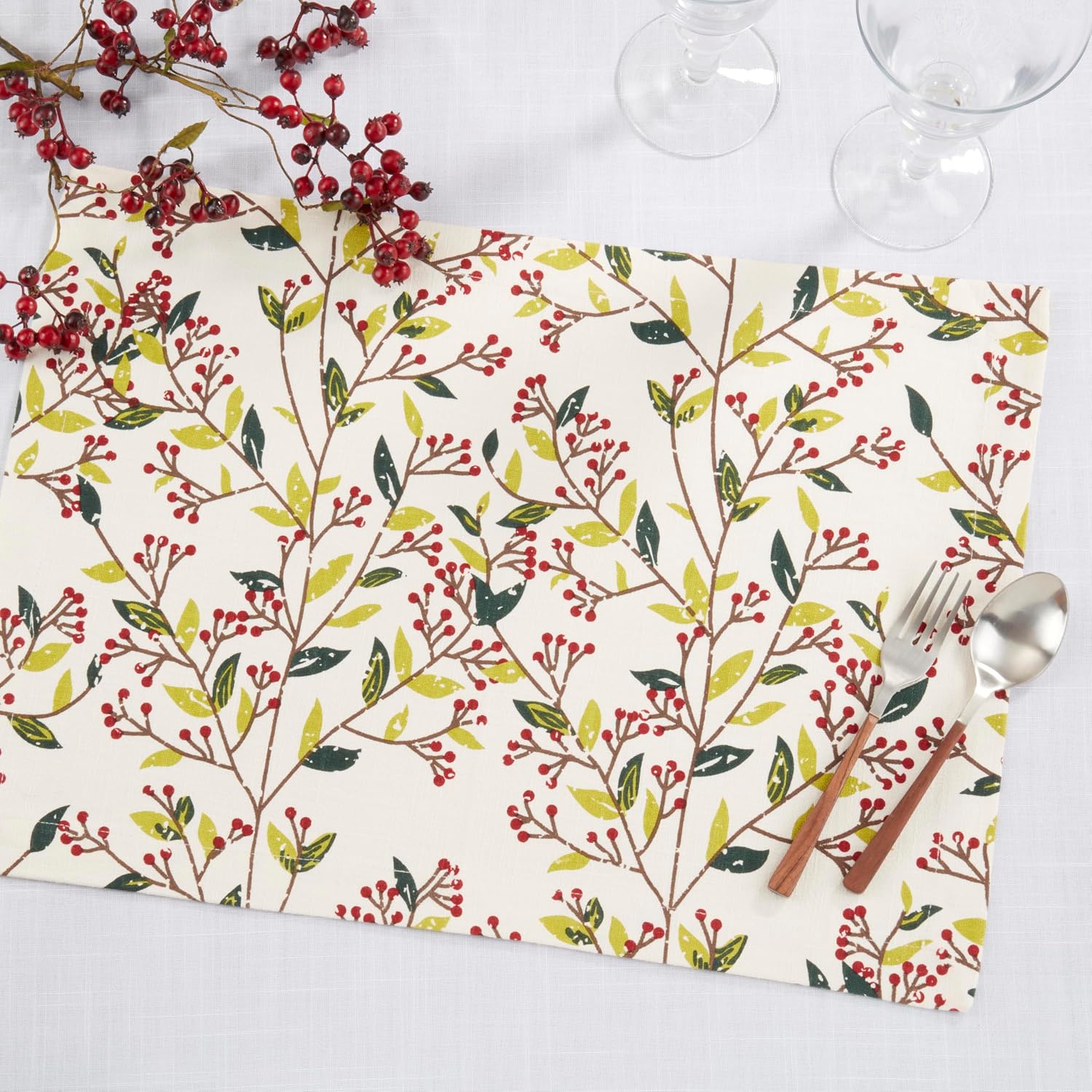 Red Berry Delight Placemat (Set of 4)